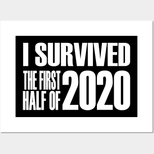 I Survived The First Half Of 2020 Posters and Art